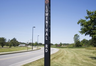 Lowenthal Road Road Marker