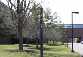 Lyons Crescent Road Marker