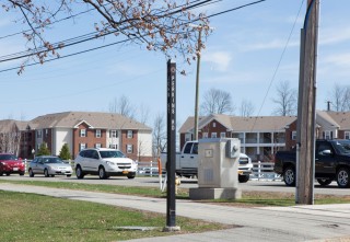 Perkins Road Road Mark