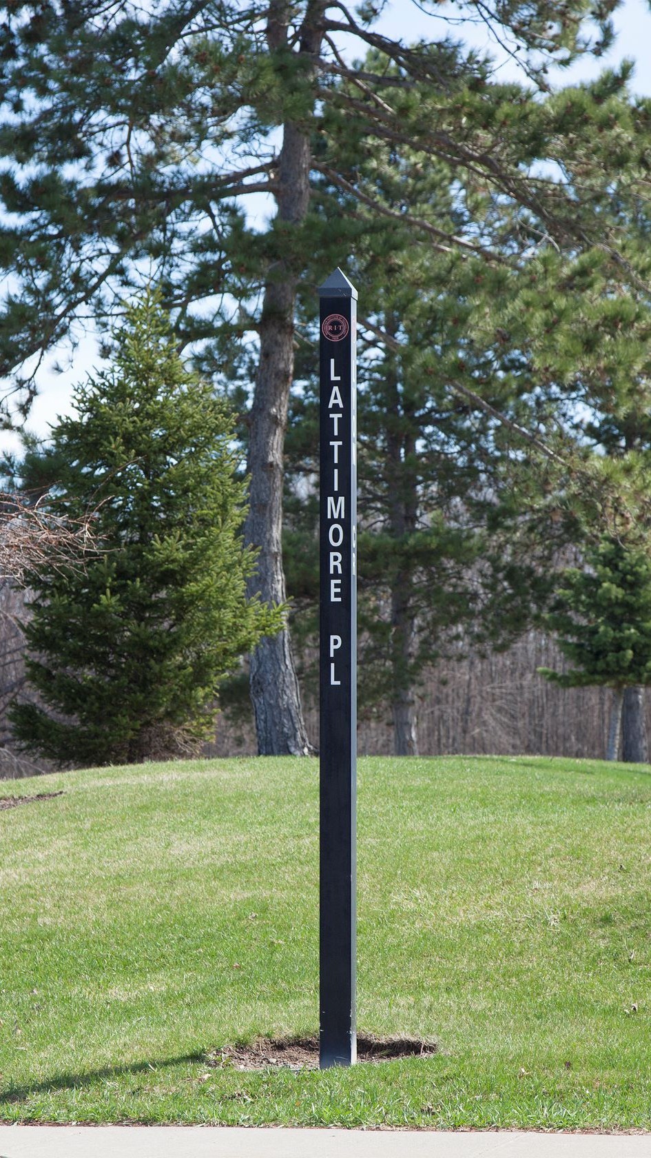 Lattimore Place Road Marker