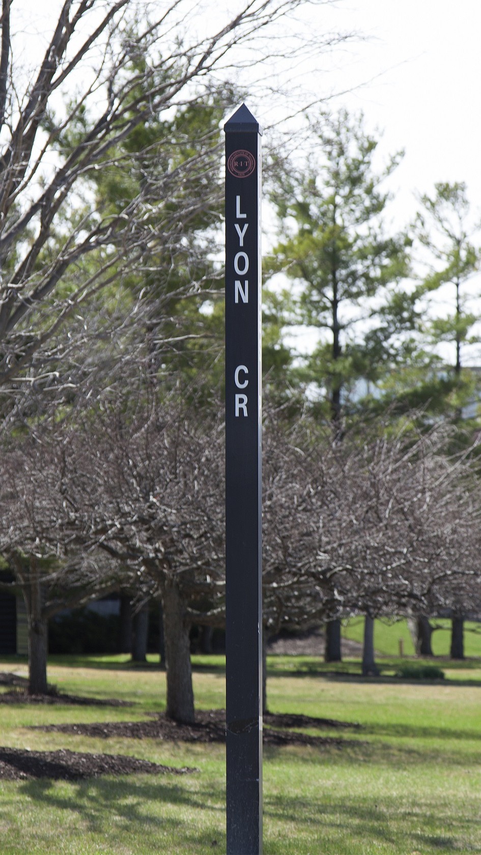 Lyons Crescent Road Marker