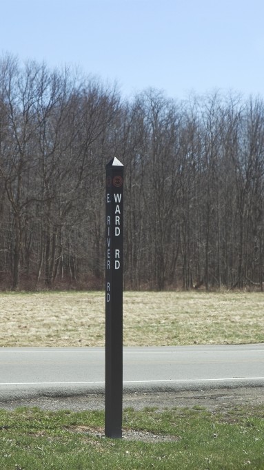 Ward Road Marker